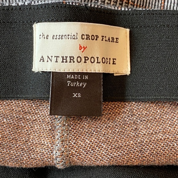 Anthropologie The Essential Crop Plaid Houndstooth Ankle Pants 16983 - Picture 12 of 16